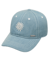 The Roxy Womens Sparkling Cupcake Baseball Cap in Soft Chambray