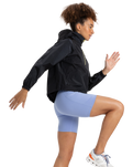 The Roxy Womens Boundless Spirit Waterproof Sport Jacket in Anthracite