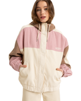 The Roxy Womens Strike A Cord Jacket in Parchment