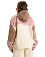 The Roxy Womens Strike A Cord Jacket in Parchment