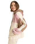 The Roxy Womens Strike A Cord Jacket in Parchment