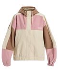 The Roxy Womens Strike A Cord Jacket in Parchment