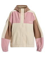 The Roxy Womens Strike A Cord Jacket in Parchment