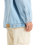 The Roxy Womens The Ocean Is Calling Jacket in Light Blue