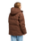 The Roxy Womens Seaside Memories Jacket in Chestut