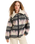 The Roxy Womens Feels Like Winter Jacket in Parchment Feel Like Winter