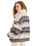 The Roxy Womens Feels Like Winter Jacket in Parchment Feel Like Winter