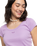The Roxy Womens Time For T-Shirt T-Shirt in Crocus Petal
