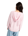 The Roxy Womens Destination Surf Hoodie in Pink Lavender