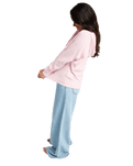 The Roxy Womens Destination Surf Hoodie in Pink Lavender