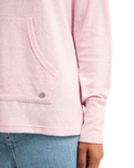 The Roxy Womens Destination Surf Hoodie in Pink Lavender