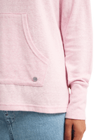 The Roxy Womens Destination Surf Hoodie in Pink Lavender