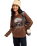 The Roxy Womens Eastside Midweight Sweatshirt in Chestnut