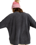 The Roxy Womens Eastside Midweight Sweatshirt in Phantom