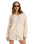 The Roxy Womens Ocean Drive Hoodie in Parchment