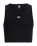 The Roxy Womens Rise & Vibe Crop Top in Anthracite