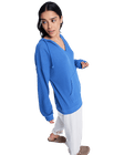 Ocean Drive Hoodie in Dutch Blue
