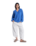 Ocean Drive Hoodie in Dutch Blue