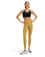 The Roxy Womens Heart Into It Attitude Sports Bra in Anthracite
