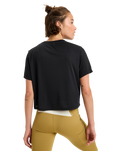 The Roxy Womens Boundless Spirit 2 T-Shirt in True Black