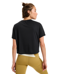 The Roxy Womens Boundless Spirit 2 T-Shirt in True Black