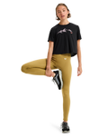 The Roxy Womens Boundless Spirit 2 T-Shirt in True Black