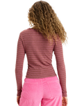The Roxy Womens Spellbound Stripes Top in Tiramisu Spellbound Stripe