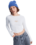 Basecamp Long Sleeve T-Shirt in Coconut Milk
