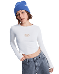 Basecamp Long Sleeve T-Shirt in Coconut Milk