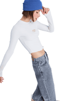 Basecamp Long Sleeve T-Shirt in Coconut Milk