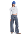 Basecamp Long Sleeve T-Shirt in Coconut Milk