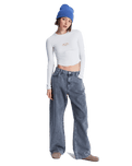 Basecamp Long Sleeve T-Shirt in Coconut Milk