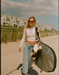 Basecamp Long Sleeve T-Shirt in Coconut Milk