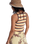 Sunlight Boost Vest in French Roast Hey Day Stripe
