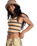Sunlight Boost Vest in French Roast Hey Day Stripe