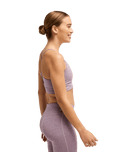 The Roxy Womens Rise & Vibe Crossed Bralette in Blackberry Wine