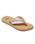 Porto Rope Flip Flops in Natural & Crazy Pink