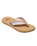 Porto Rope Flip Flops in Natural & Crazy Pink