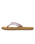 Porto Rope Flip Flops in Natural & Crazy Pink