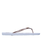 Viva Sparkle Flip Flops in Coconut Milk