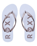 Viva Sparkle Flip Flops in Coconut Milk