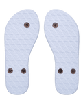 Viva Sparkle Flip Flops in Coconut Milk
