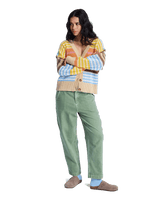 Break My Soul Trousers in Oil Green