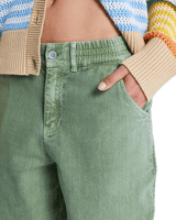 Break My Soul Trousers in Oil Green