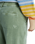 Break My Soul Trousers in Oil Green
