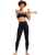The Roxy Womens Everyday Flow Leggings in Anthracite