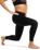 The Roxy Womens Everyday Flow Leggings in Anthracite