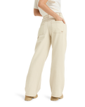 The Roxy Womens Vibrant Air Trousers in Parchment