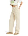 The Roxy Womens Vibrant Air Trousers in Parchment