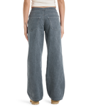 The Roxy Womens Chloe Kim Pop Stitch Trousers in True Black